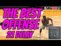 THE BEST OFFENSE IN MY TEAM | 21 DELAY FREELANCE | NBA 2K21 MYTEAM