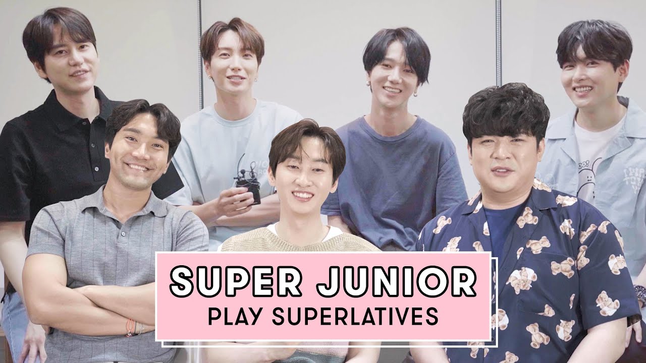 SUPER JUNIOR Reveals Who Has the Best Smile, the Most Aegyo and More | Superlatives | Seventeen