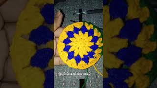 crosia heart design costar 😉 #youtubeshorts #diy #crochet