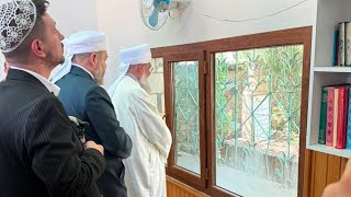 Sultanımız şeyh Seyyid Muhammed Sâkî El-Hüseyni Hz.K.s. bugün Halil hamidi medresesi ziyareti