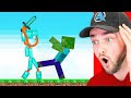 The *BEST* STICK FIGHT Minecraft ANIMATIONS!