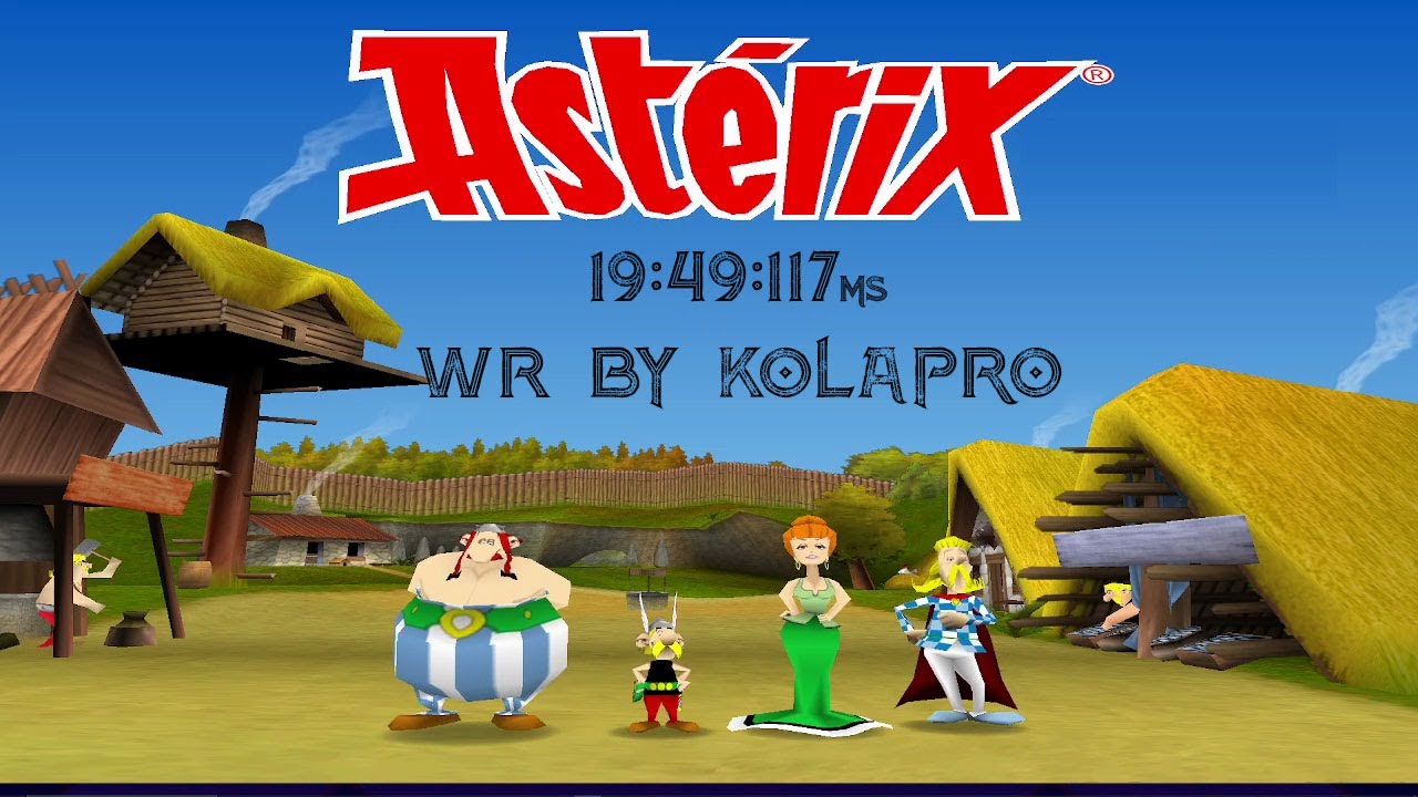 Asterix Mega Madness (Former WR) | FIRST SUB 20 | Run by Kolapro (Kolacomp)