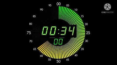 (REUPLOAD) 100 Seconds BBC Digital Countdown Timer (LED Circle BBC News 24 2003 Version)