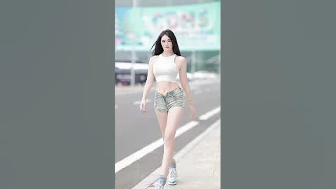 China Street Fashion | Beautiful Chinese Girls | ep 68 #shorts #model #chinafashion #streetfashion