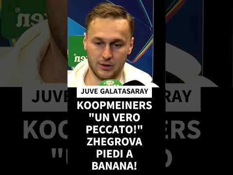 Video JUVE ELIMINATA DA CHAMPIONS DAL GALATASARAY KOOPMEINERS UN VERO PECCATO! #calcio #championsleague