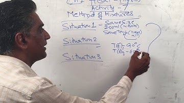 Heat Activity 7 - Method of mixtures - Physics Class 10 - by NARENDRA KUMAR