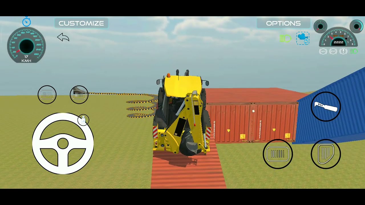 jcb 3dx backhoe loaders game Android phone tractor🚜 game - YouTube