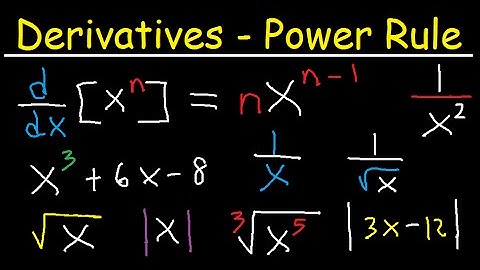 Derivatives - Power Rule