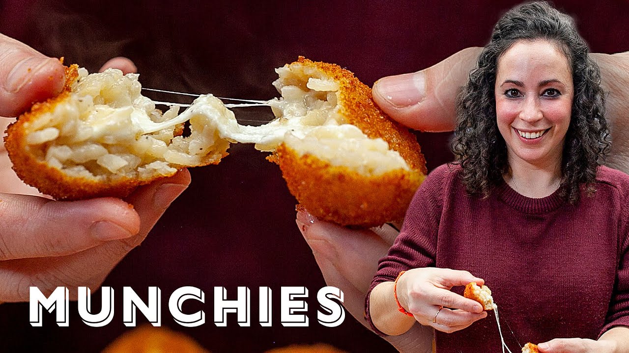 Fried Cheesy Rice Balls with Farideh | The Cooking Show | Munchies