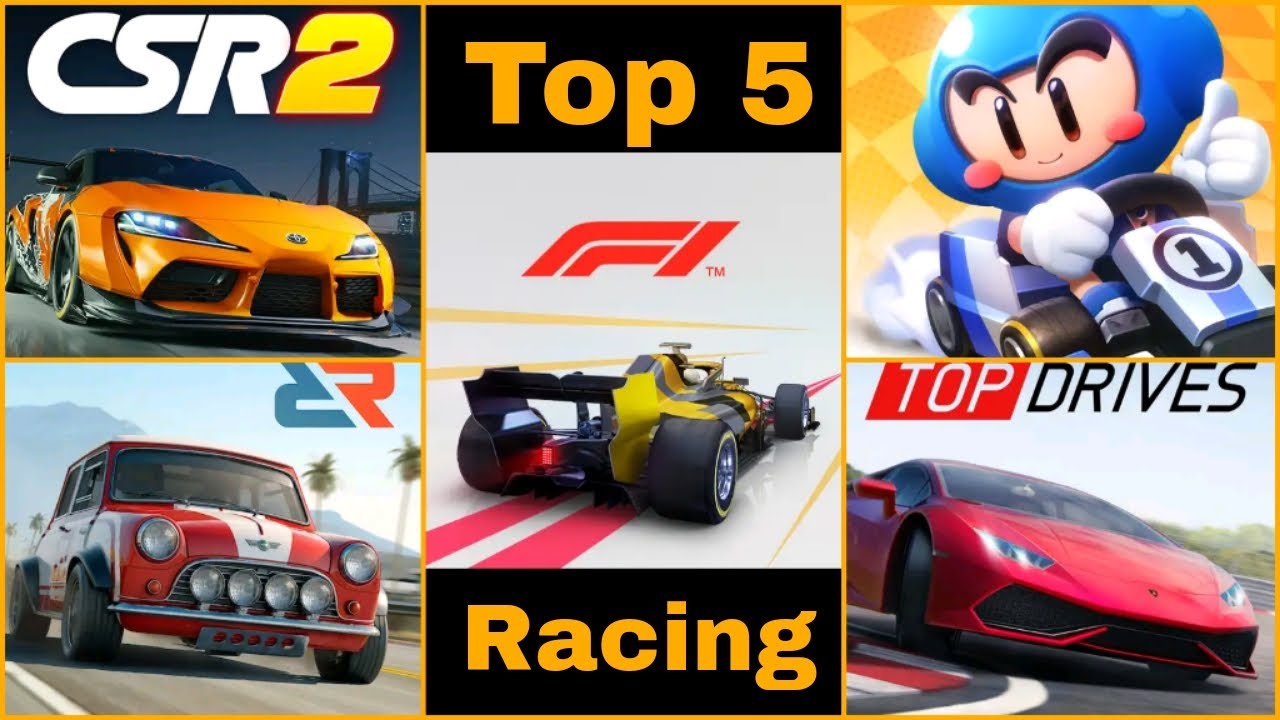 Top 5 Racing Game #2  || Dj || 
