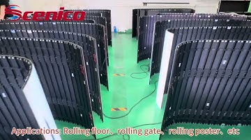 P2.6 100sqm Rolling Floor LED Screen Aging testing