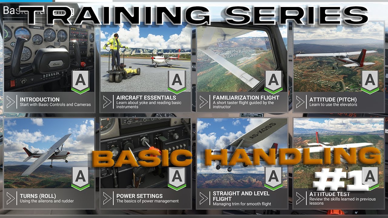 MSFS2020 - Basic Handling Pt1 - Microsoft Flight Simulator 2020 - YouTube