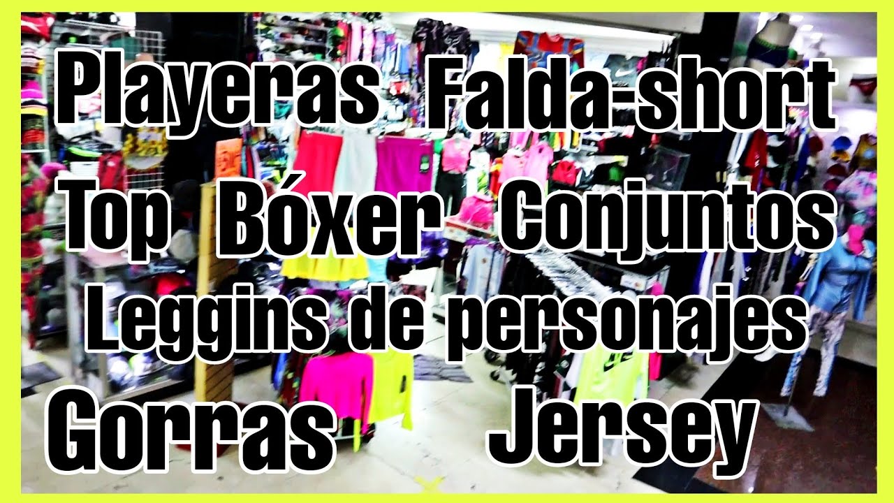 Leggins colombianos Ropa deportiva premium en Plaza Mixcalco - YouTube