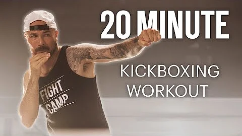 20 MIN HIIT CARDIO KICKBOXING WORKOUT | Fat Burning | At Home