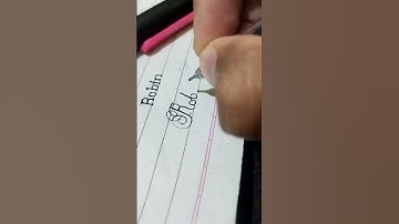 Robin in cursive writing | cursive Handwriting