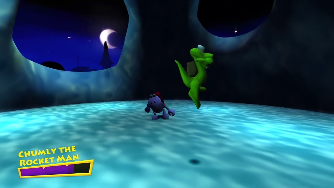 Croc Legend of the Gobbos Level 2-B1 Chumly's Snow Den