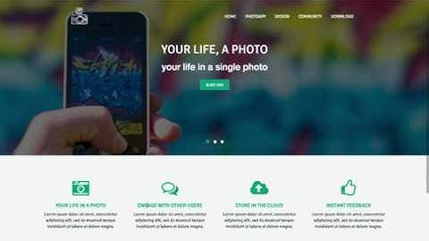 PSD to BootStrap, Coding our design section Tutorial For Beginners #11