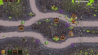 Kingdom Rush Vengeance - Back to the Rotten Forest - 3 Stars - Map 21