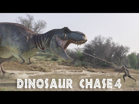 T-Rex Chase - Part 4 - Jurassic World Dinosaur Fan Movie