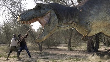 T-Rex Chase - Part 4 - Jurassic World Dinosaur Fan Movie