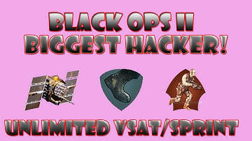 Black ops 2: GOD Mode| Invisible hack | Unlimited Orbit VSAT | Unlimited Sprint