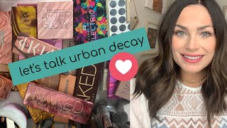 URBAN DECAY COLLECTION (&amp; attempt at a) DECLUTTER - including 27 palettes!