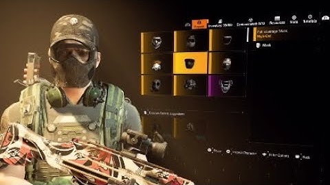Division 2 - Full Coverage Mask showcase