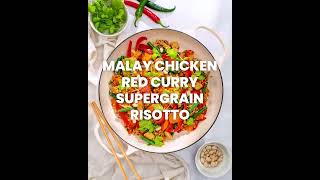 Malay Chicken Red Curry Supergrain Rissotto Recipe