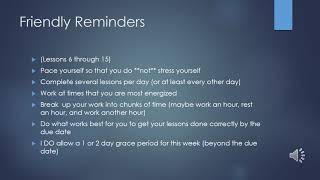 Beginning Keyboarding Week 3 Tips & Keyboard Shortcuts updated with Audio