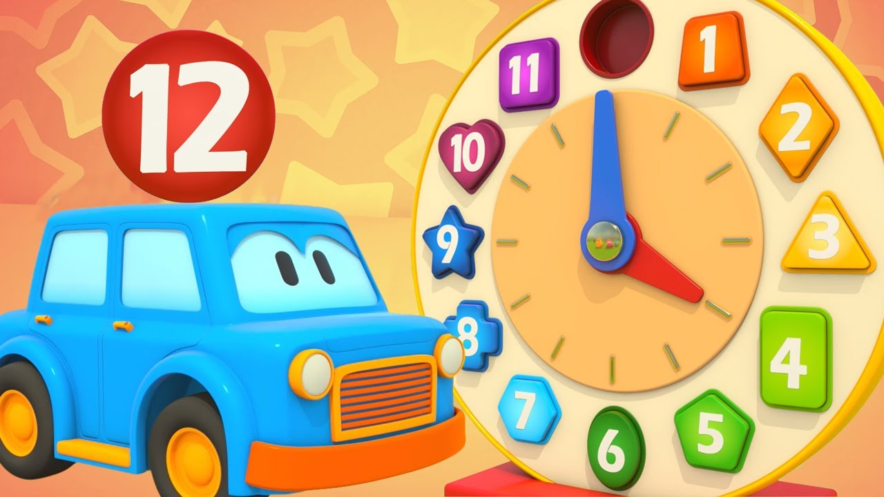 🕰️🚙Изучаем ЧАСЫ в новом сборнике мультфильмов: Умные машинки