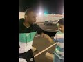 رضا تكر مع طفل اتحادي 