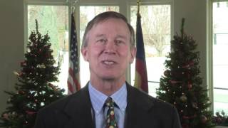 2015 Gov Hickenlooper Holiday Message