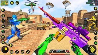 Anti Terrorist Robot Game _ fps shooting games _ Android Gameplay #5