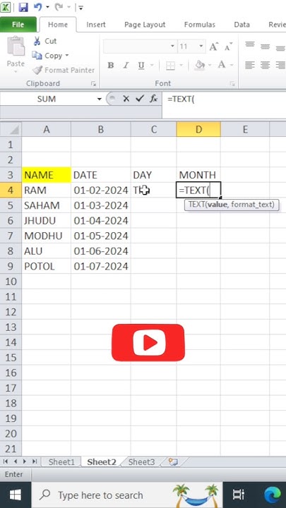 how-to-find-out-day-month-year-by-using-text-formula-in-excel