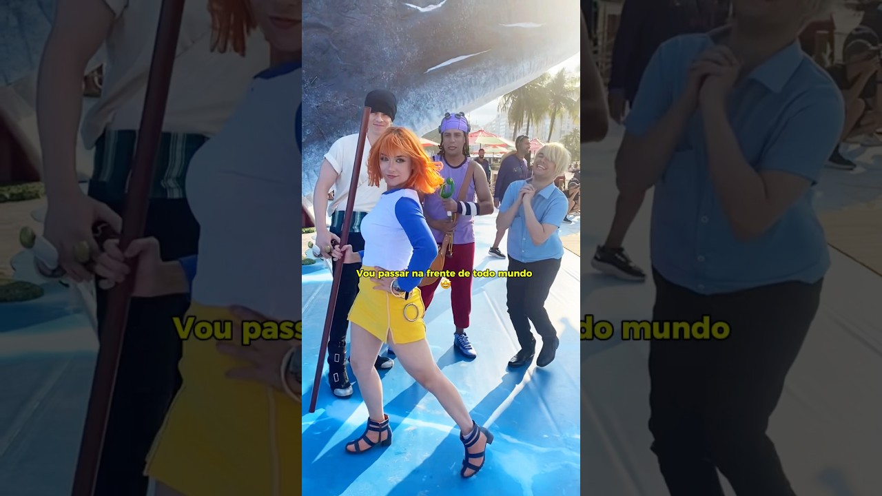 Zoro, Nami, Usopp e Sanji • One Piece Cosplayers na Laboon • Rio de Janeiro • One Piece Netflix