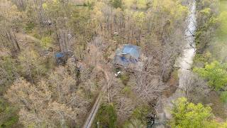 Rustic Lodge on 55 Acs /- w/Creek Frontage, Views, Hunting, & Homestead Potential for sale in TN!