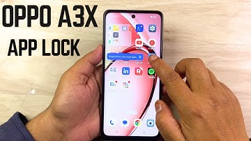 How to lock any app on Oppo A3x