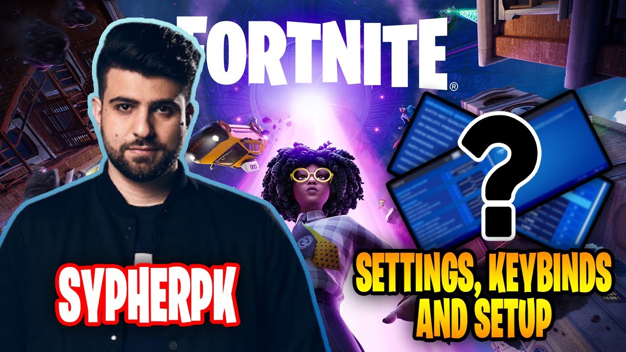 SypherPK Fortnite Settings keybinds New Sensitivity and Setup 2021