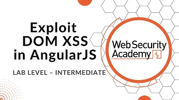 Lab: Exploit DOM XSS in AngularJS expression with angle brackets and double quotes HTML-encoded