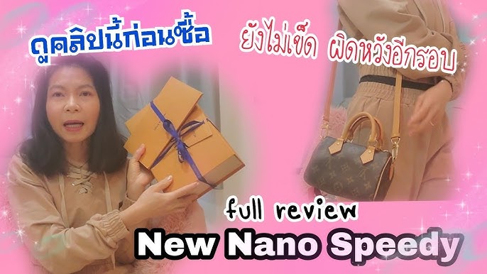 LOUIS VUITTON NANO SPEEDY REVIEW 2021, WEAR & TEAR, WHAT FITS, PROS & CONS