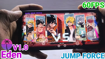 Jump force GAMEPLAY ✅ Eden🔥 emulator new Nintendo switch emulator for Android