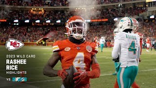 Rashee Rice's Best Plays in Win vs Dolphins | Super Wild Card Weekend