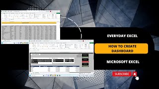 How to build Interactive Excel Dashboards that Update with ONE CLICK! || EXCEL || DASHBOARD