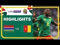 Gambia 0-2 Cameroon | AFCON 2021 Match Highlights