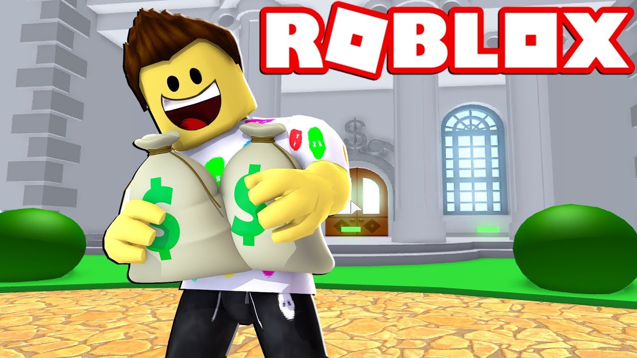I Robbed A Mansion In Roblox And Got So Many Robux Youtube