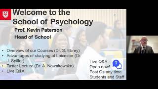 Psychology at the University of Leicester screenshot 4