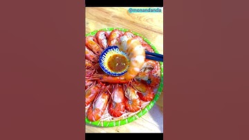 #shorts TÔM HẤP NƯỚC DỪA|| monandanda
