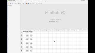 single sample confidence intervals in Minitab
