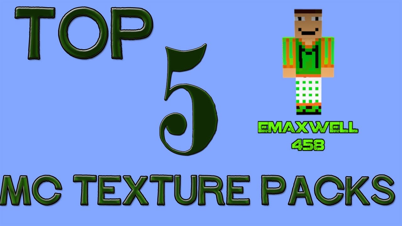 Top 5 Minecraft texture packs - YouTube