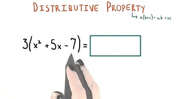 Time To Distribute - College Algebra